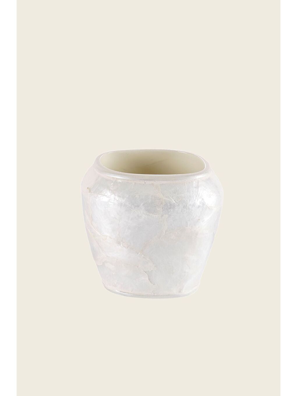 Sedef 3 Parça Banyo Aksesuar Seti Ekru-3