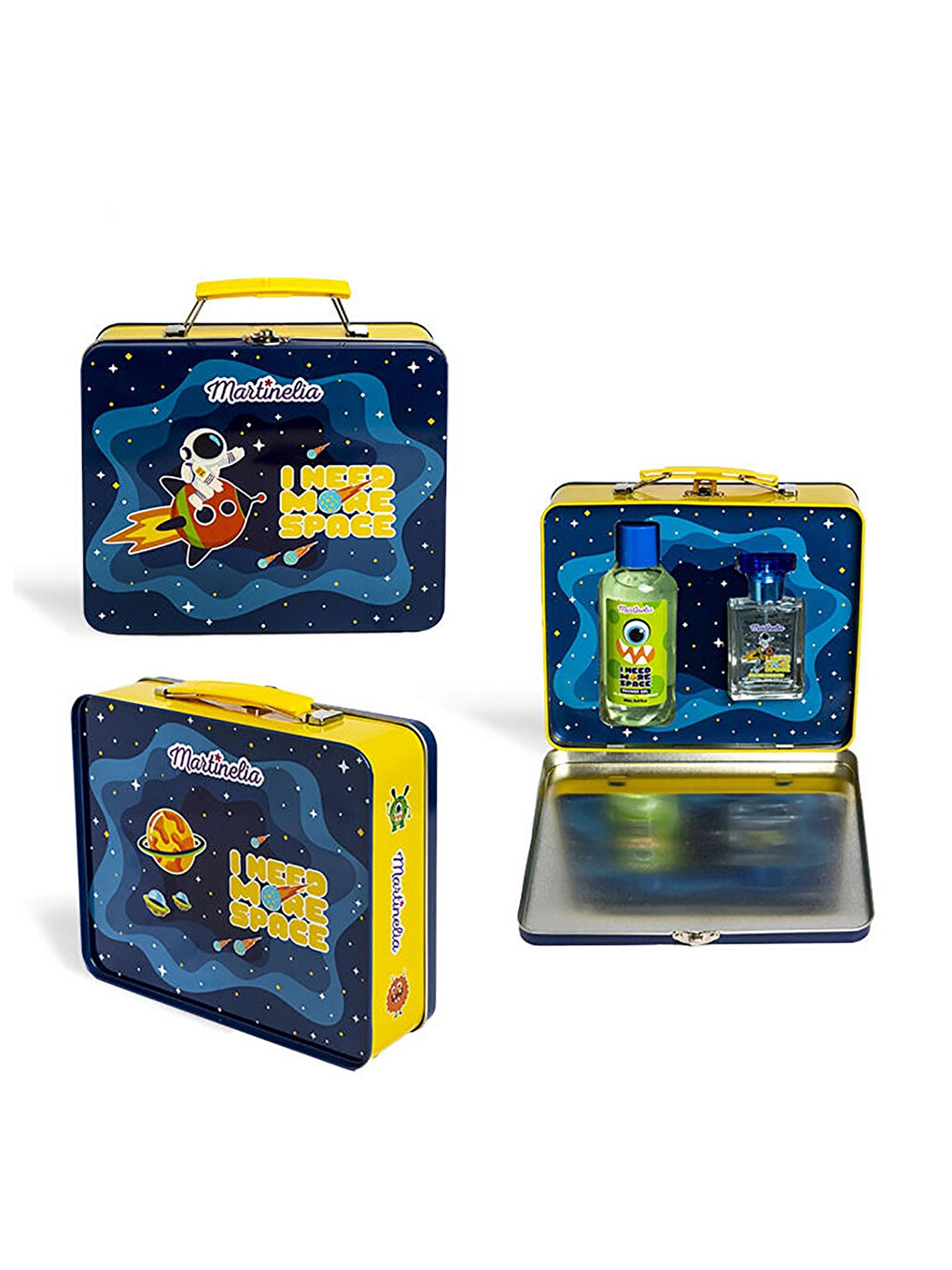 Space Erkek Çocuk Metal Kutulu Şampuan Ve Parfüm Banyo Seti 68165-1
