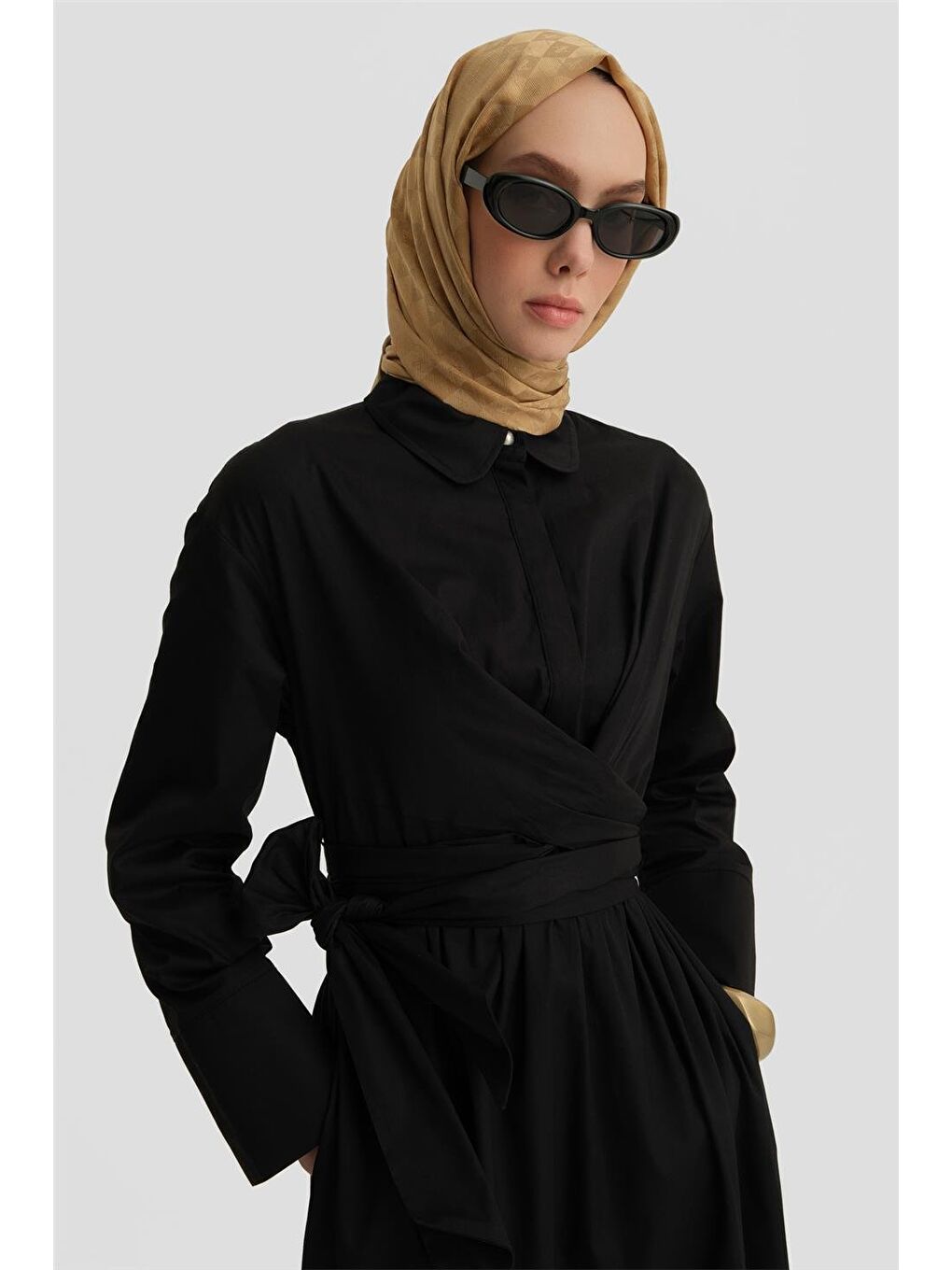Anvelop Elbise 25Y9000 Siyah-2