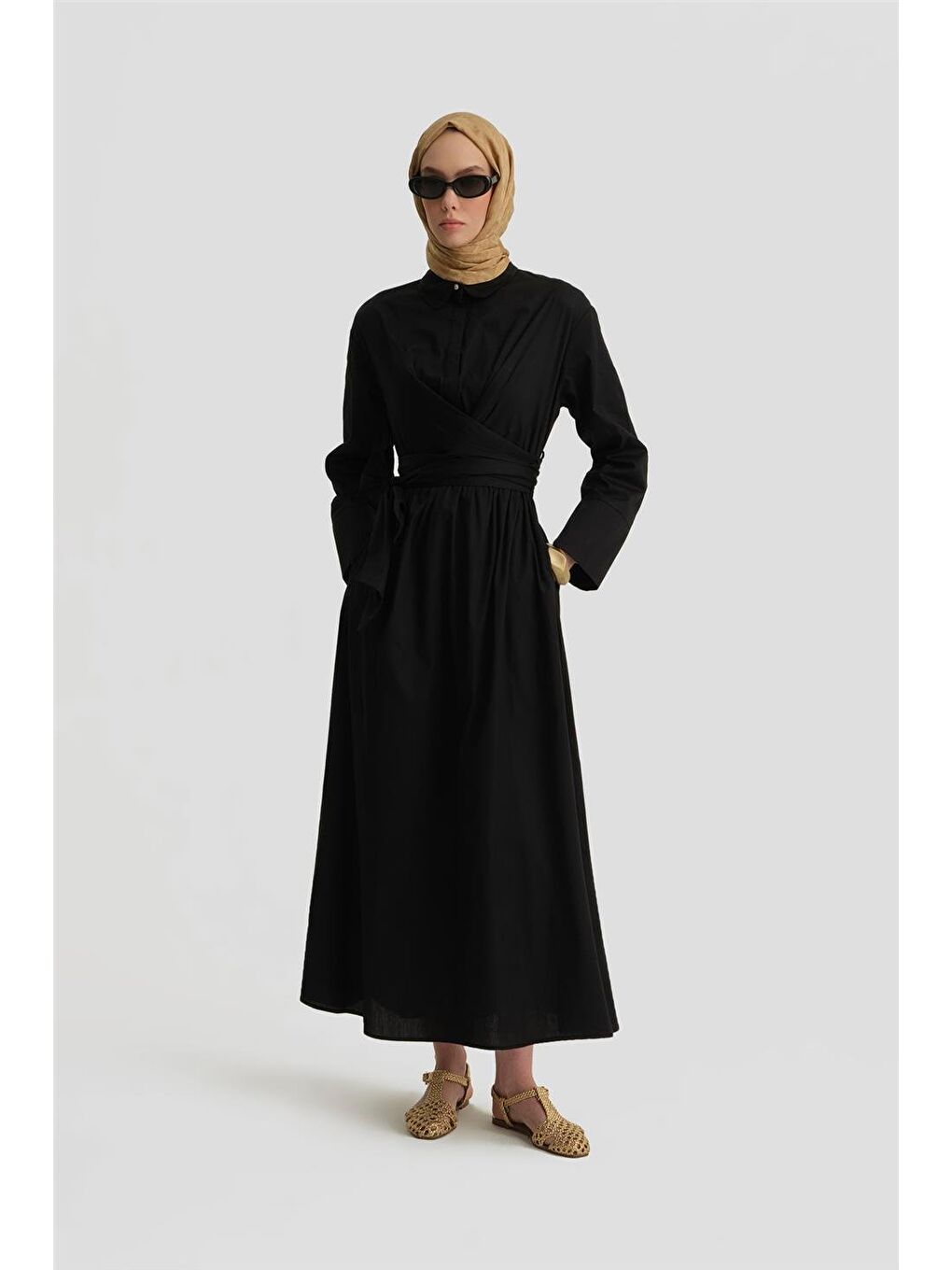 Anvelop Elbise 25Y9000 Siyah-3