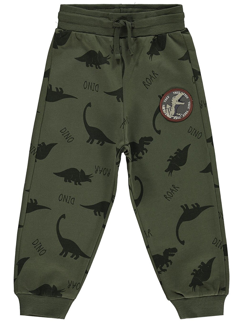 Boys Dınosaur Walk Emp.etiketli 2-5 Yaş Eşofman Altı - Haki