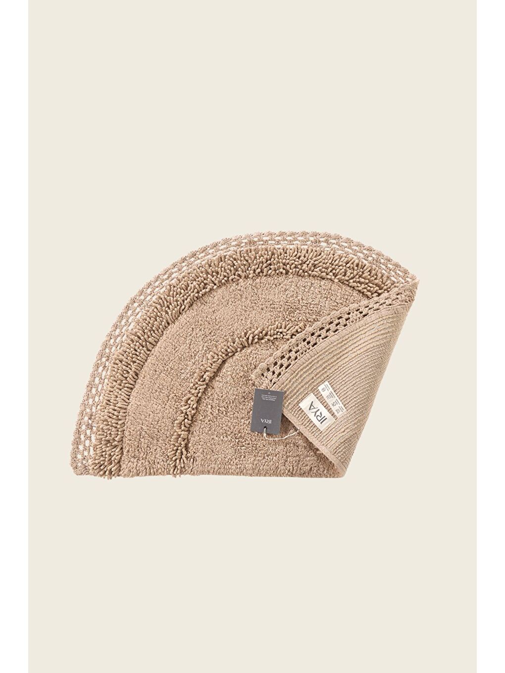 Kahverengi Moon  100 Pamuk Banyo Paspası Mocha 50x80-4