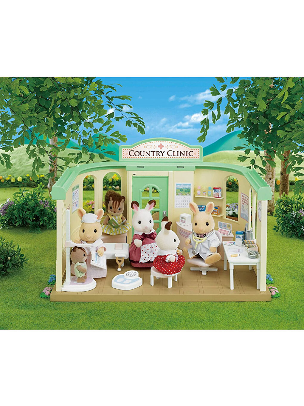 Sylvanian Families Renksiz Doktor Seti 5096 - 1