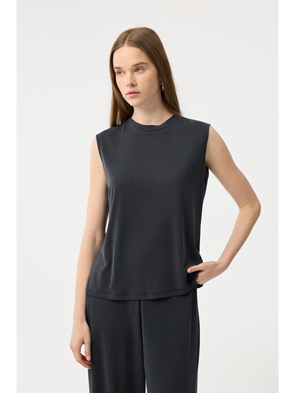 Modal Cupra Sıfır Kol Body Siyah