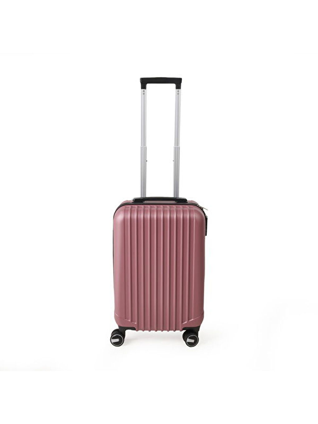 Pembe Travel Line Kabin Boy ABS Valiz - Gülkurusu - 57x37x23 cm