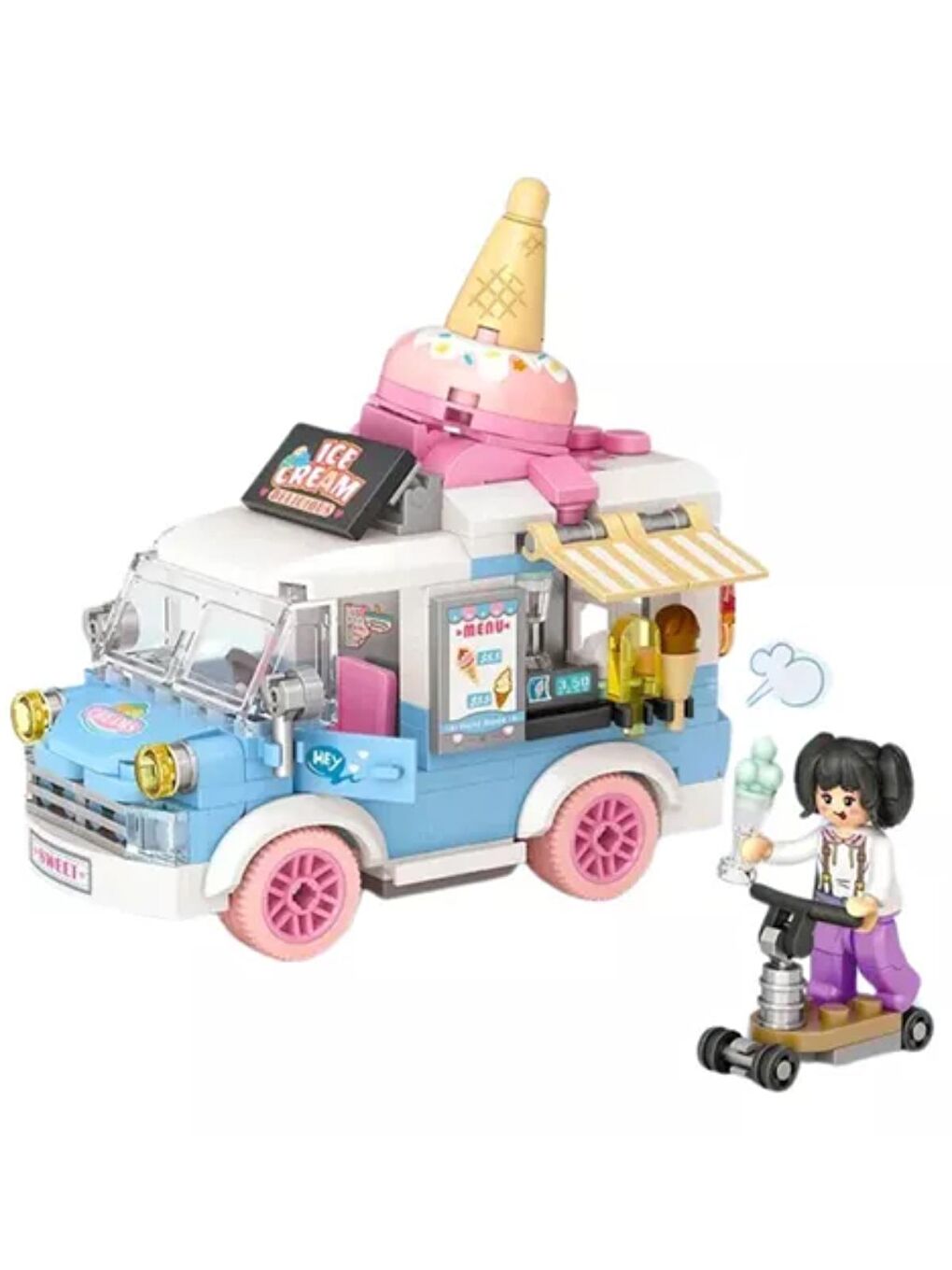 Seher Oyuncak Dondurma Arabası Puzzle 294 Parça - Standart Standart