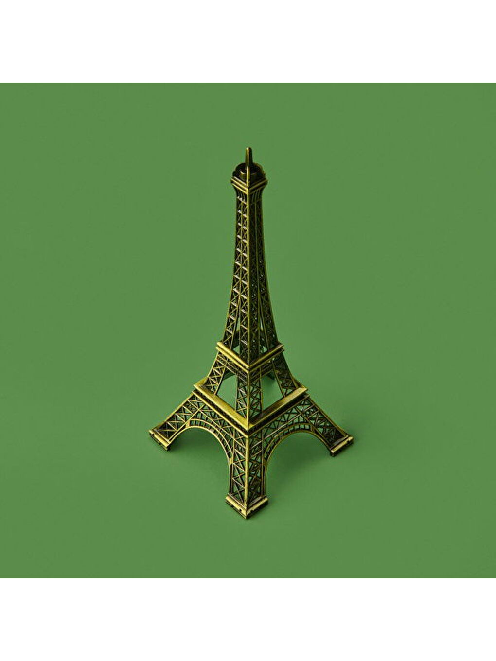 Sarı Eyfel Kulesi - Gold - 18 cm-1