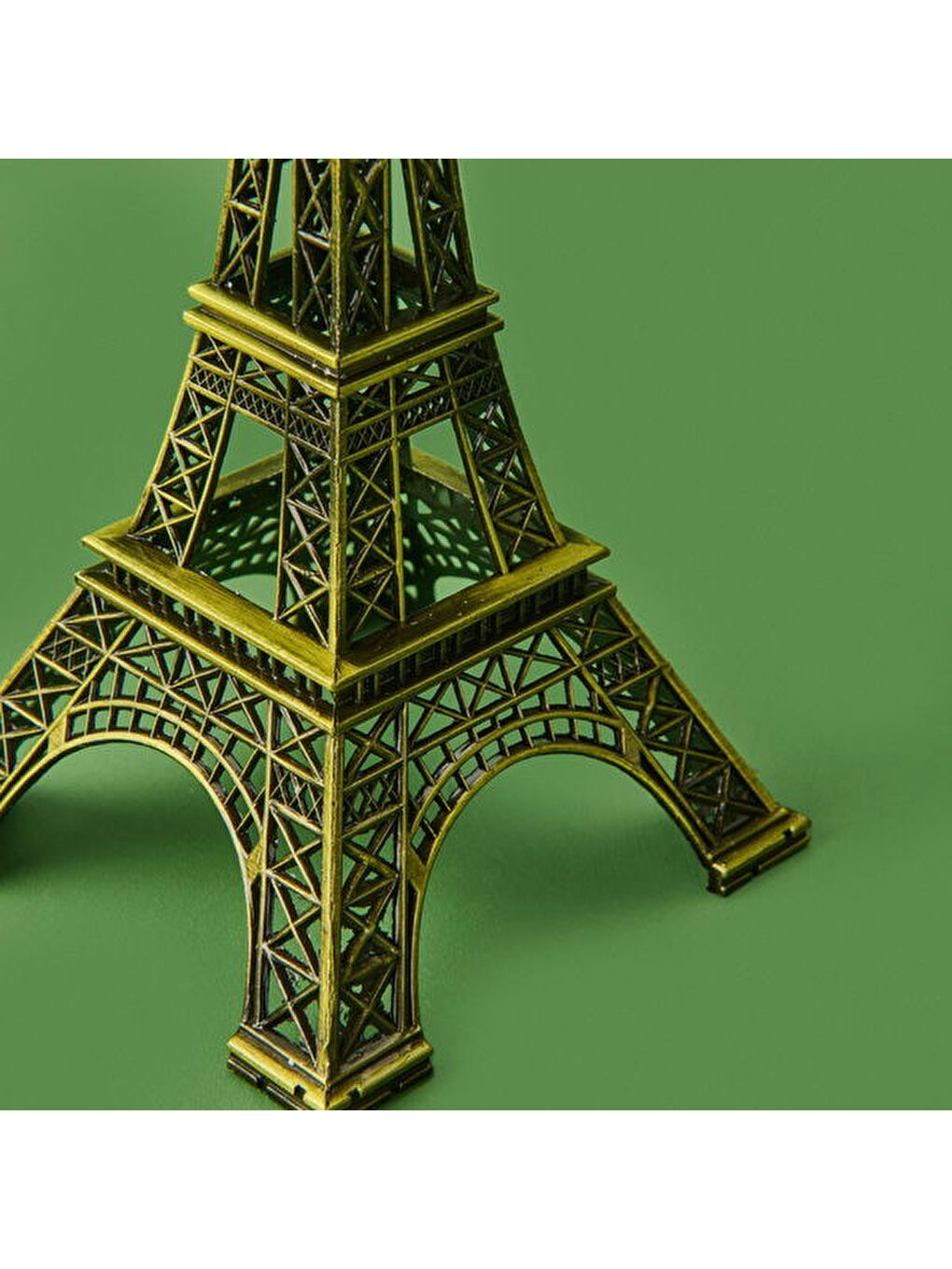 Sarı Eyfel Kulesi - Gold - 18 cm-2