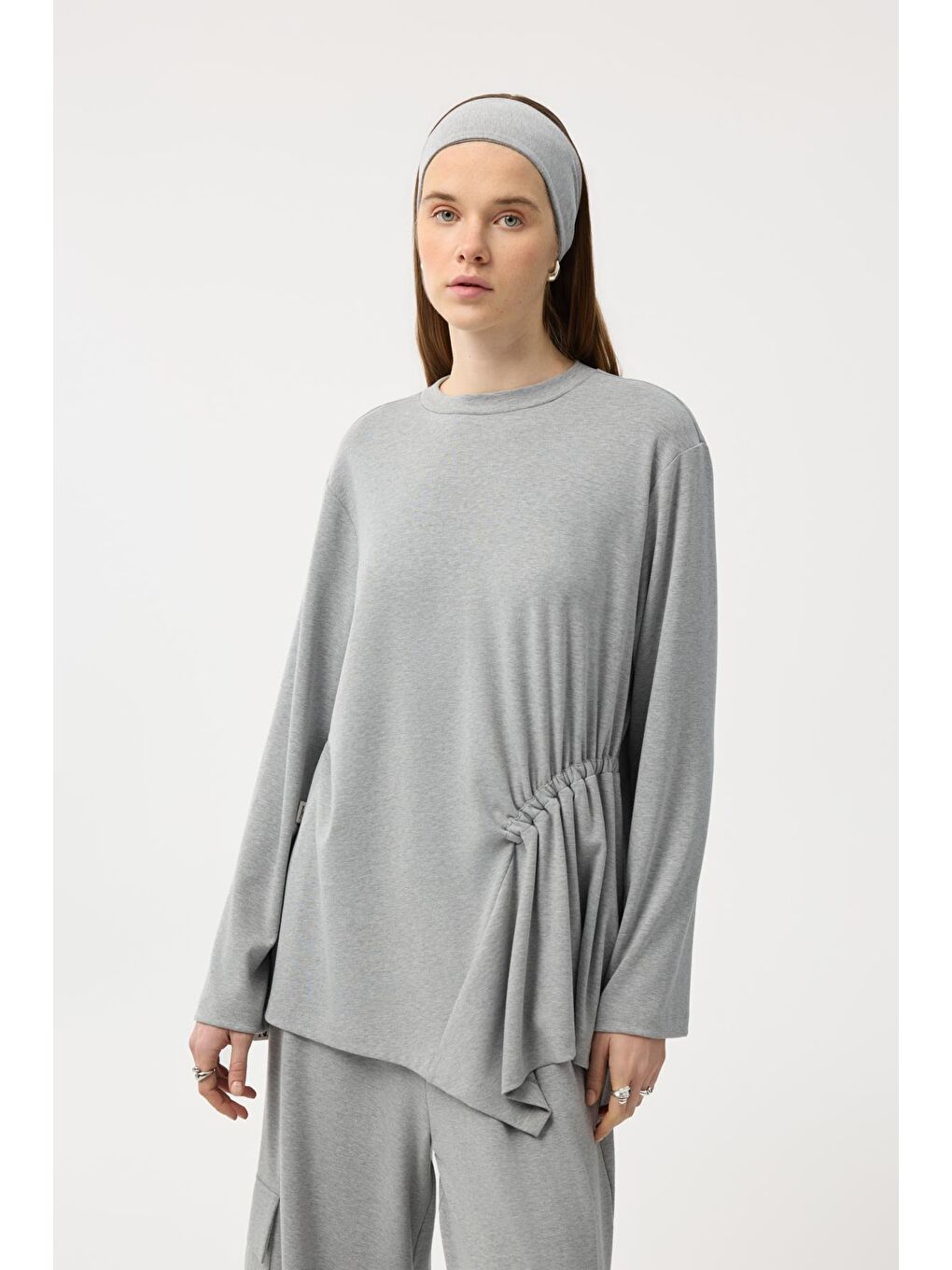 Modal Cupra Kargo Cepli Takım Gri Melanj-2