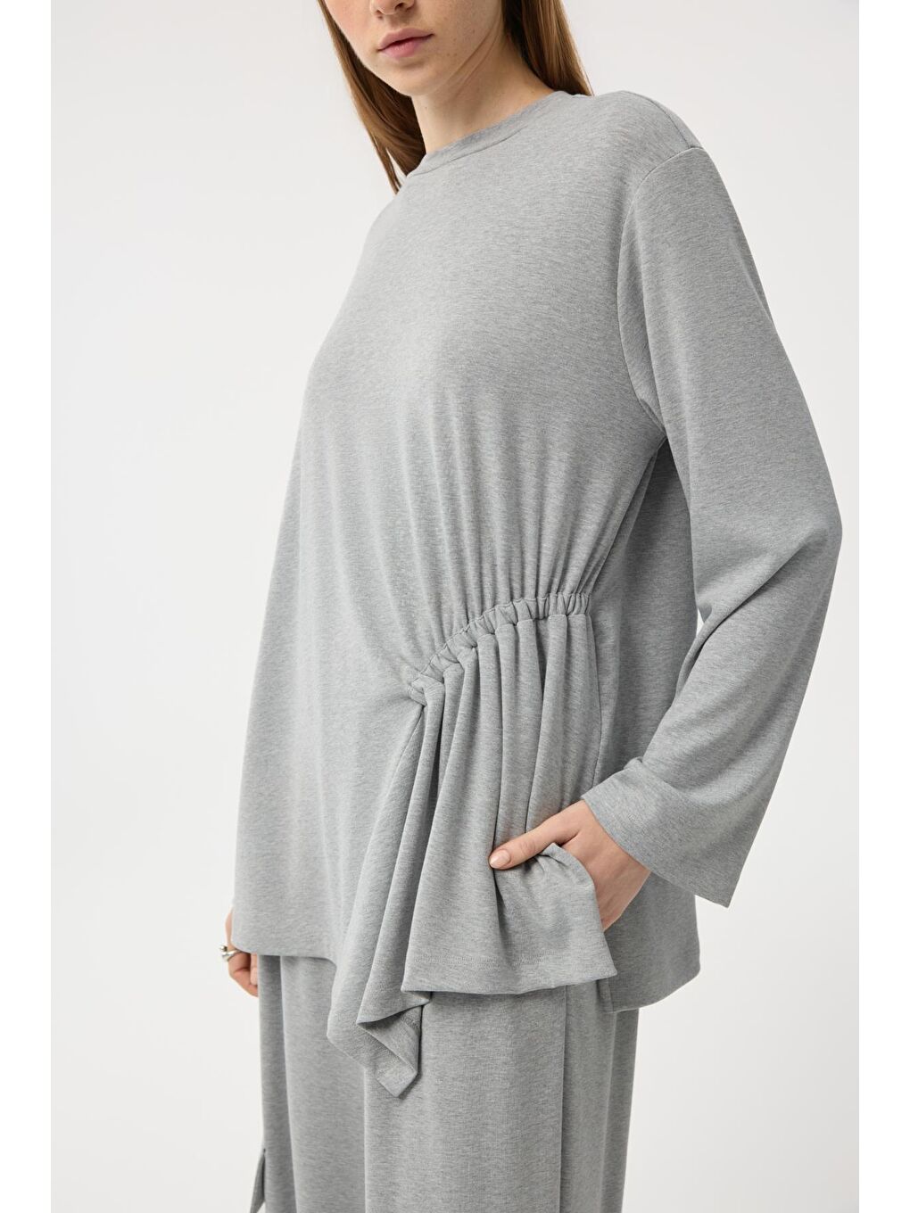 Modal Cupra Kargo Cepli Takım Gri Melanj-4