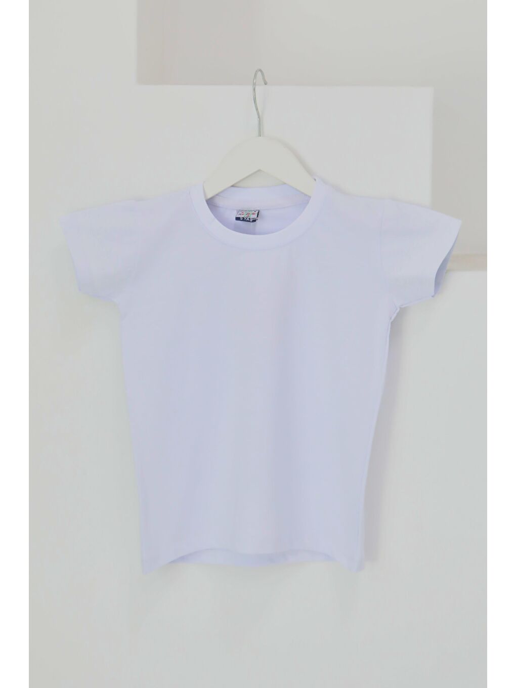 Erkek Çocuk Beyaz Kısa Kollu T-Şhirt - 27304