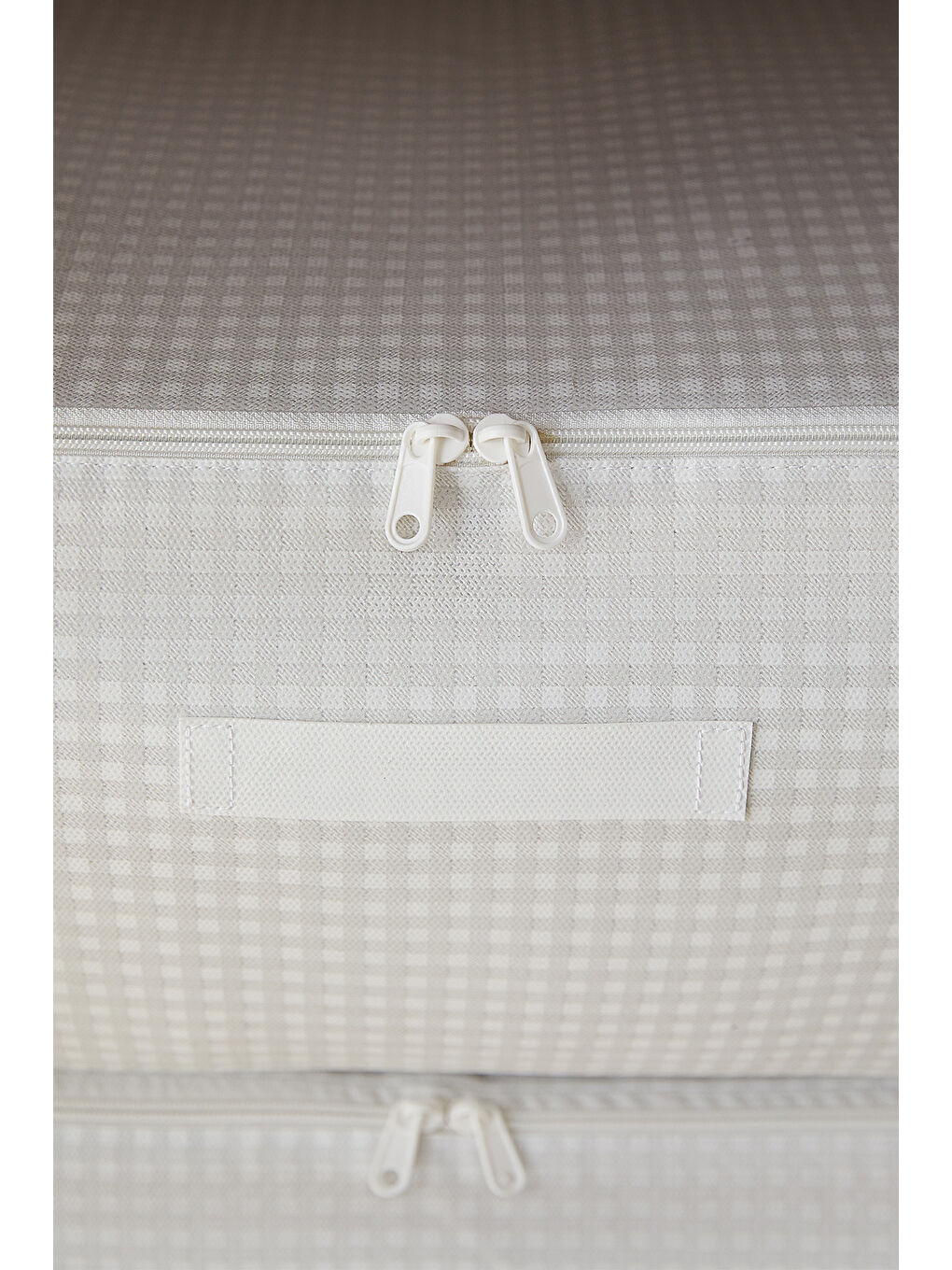 4'lü Mega Boy Gri Pötikare Baza Altı Hurç Set 74 x 46 x 22 cm-3