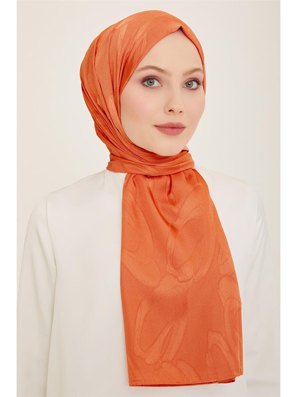 ARMİNE Turuncu Trend Mira Şal 1 242728