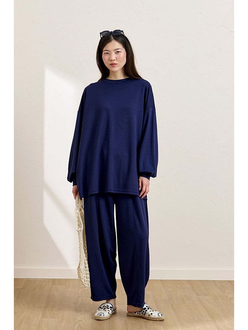 Lacivert Şalvar Takım-2