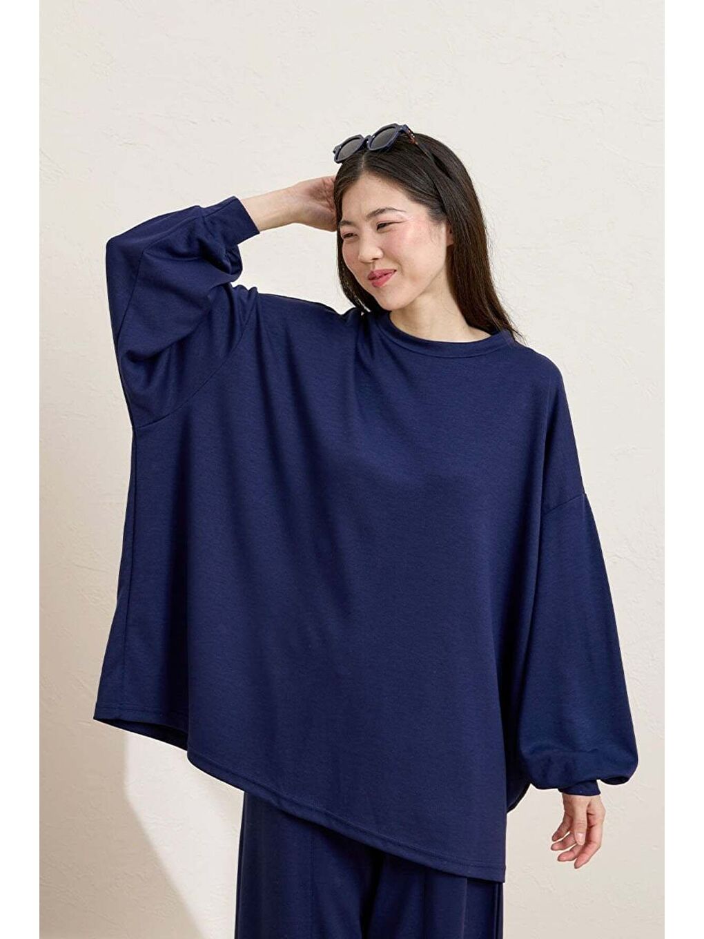 Lacivert Şalvar Takım-4