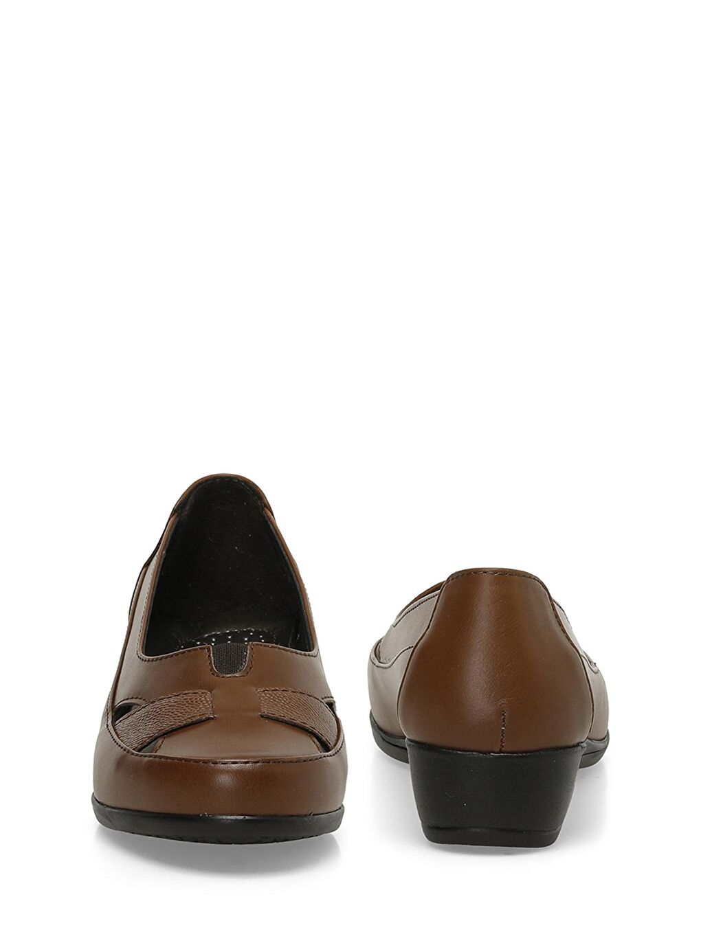 Kahverengi 166006.Z4FX Taba Kadın Dolgu Ayakkabı-4