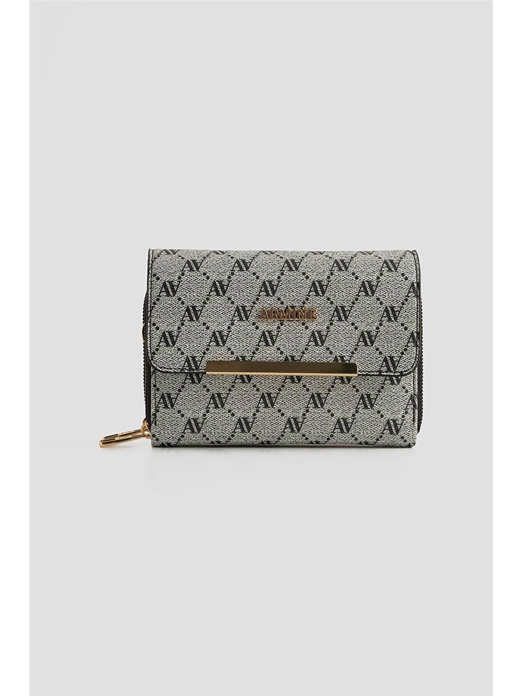 El Çantası Noktalı 25Yd7381 Gri