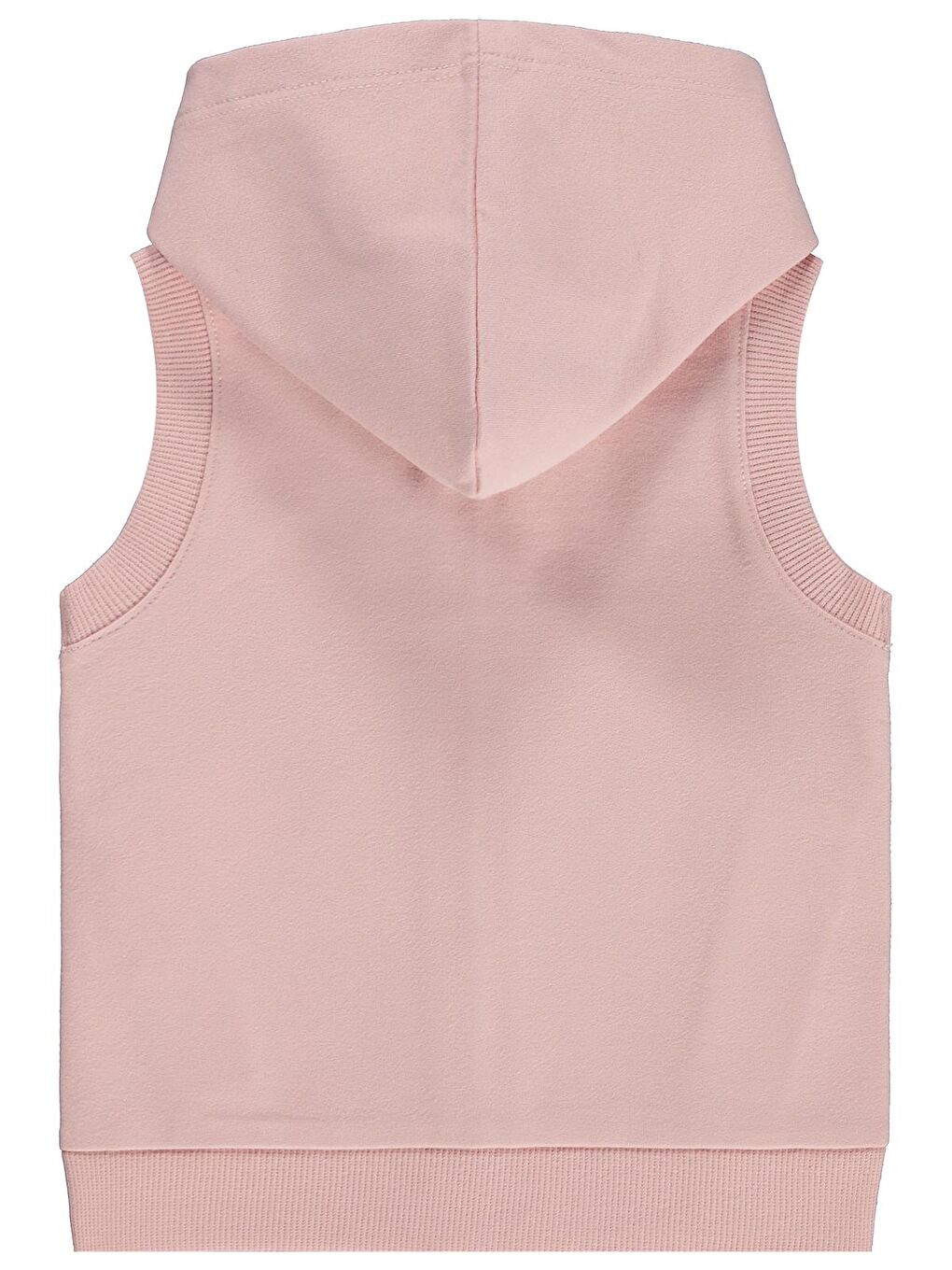 Baby Düz Basic Kalpli 6-18 Ay Yelek - Pembe 6-9 Ay-1