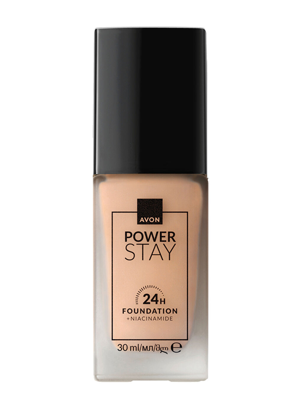 AVON Renksiz Power Stay Mat Fondöten 30 Ml. 130N Alabaster