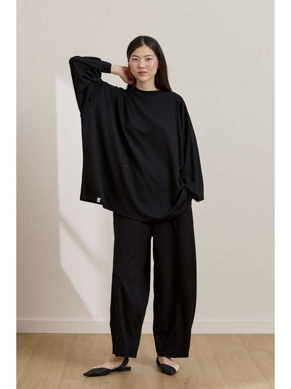 Siyah Şalvar Takım-2