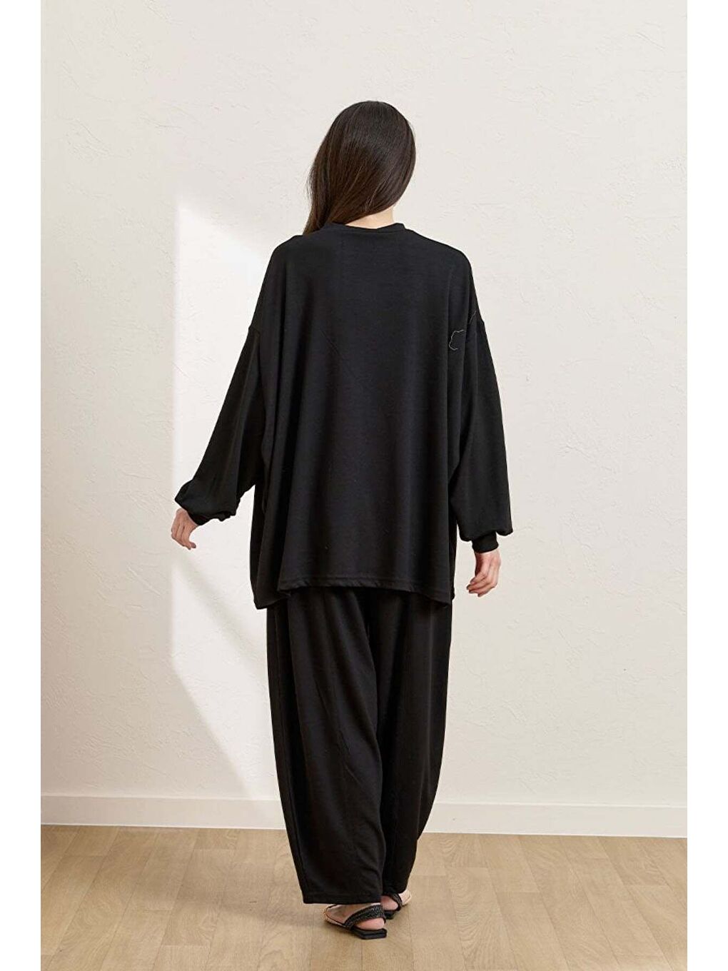 Siyah Şalvar Takım-3