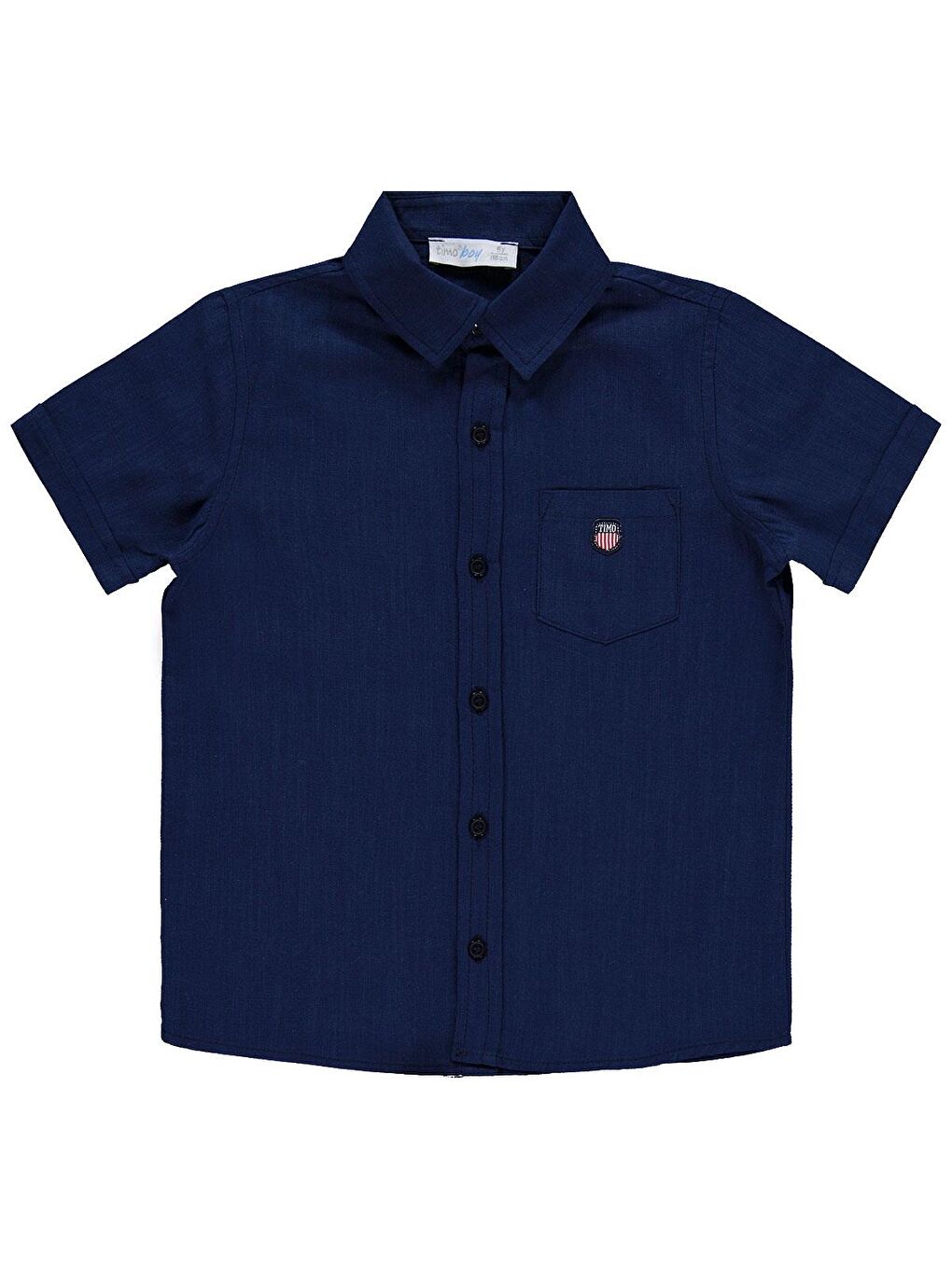 Erkek Ekoseli Gömlekli Takım - Lacivert-2