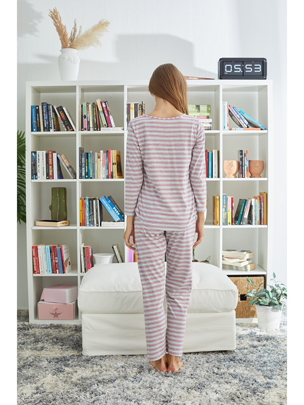 Karışık Örme Pijama Takım-2