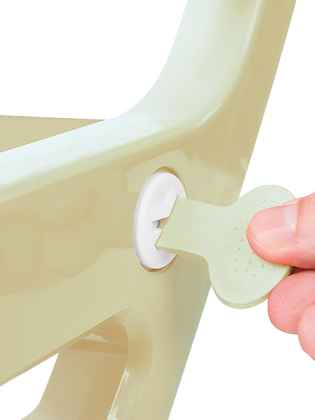 Nuve Kaymaz Merdivenli Klozet Adaptörü - Yeşil Standart-4