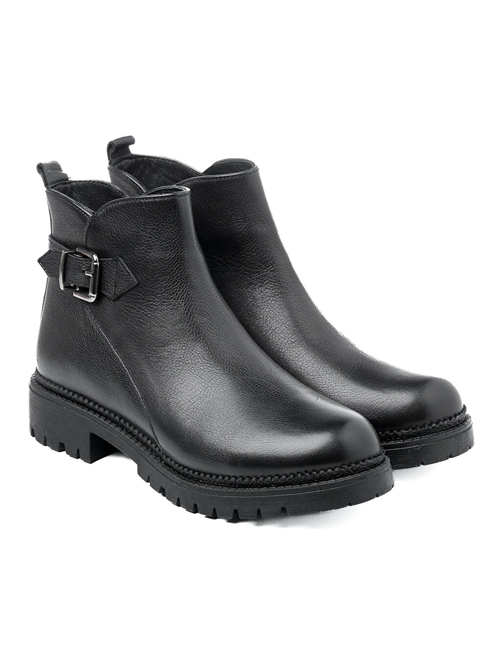 Kadın SR-20913-1 Siyah Zenne Bot-1