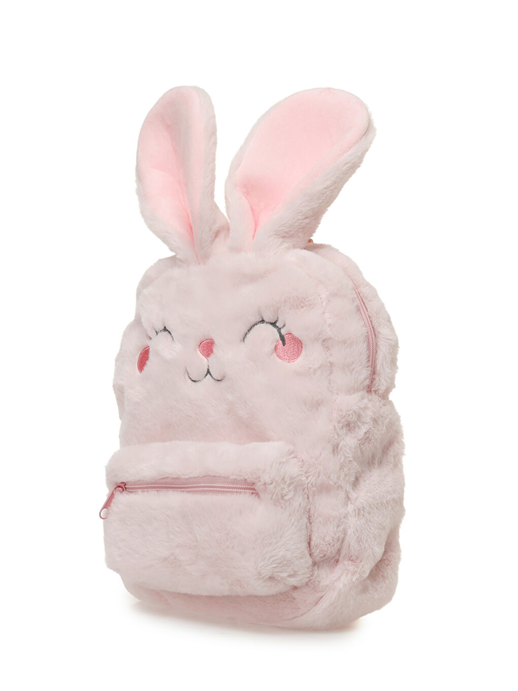 Pembe Pelüş CEPLI TVSN 5PR Pudra Kız Çocuk Sırt Çantası-1