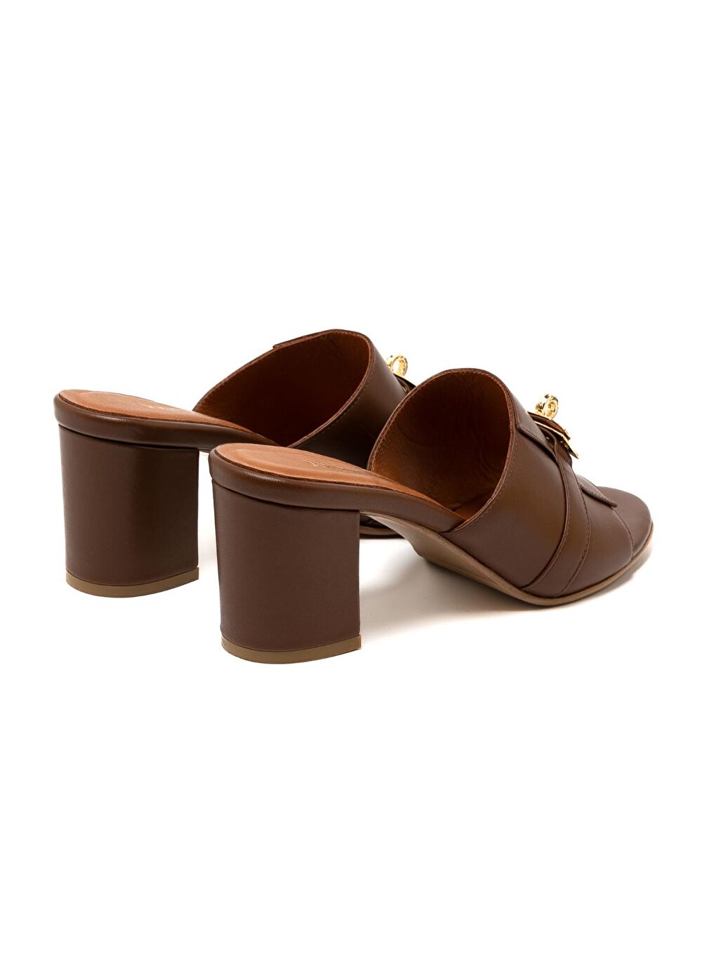 Kahverengi Kadın Terlik MAR-25Y-166-2025 Ceviz-3