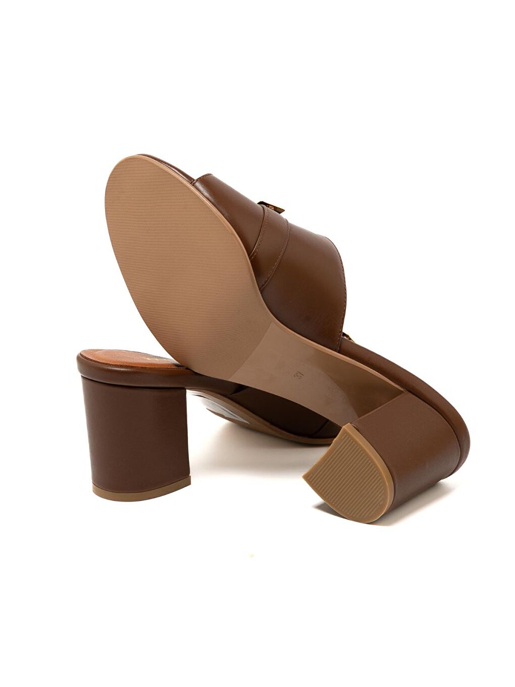 Kahverengi Kadın Terlik MAR-25Y-166-2025 Ceviz-5