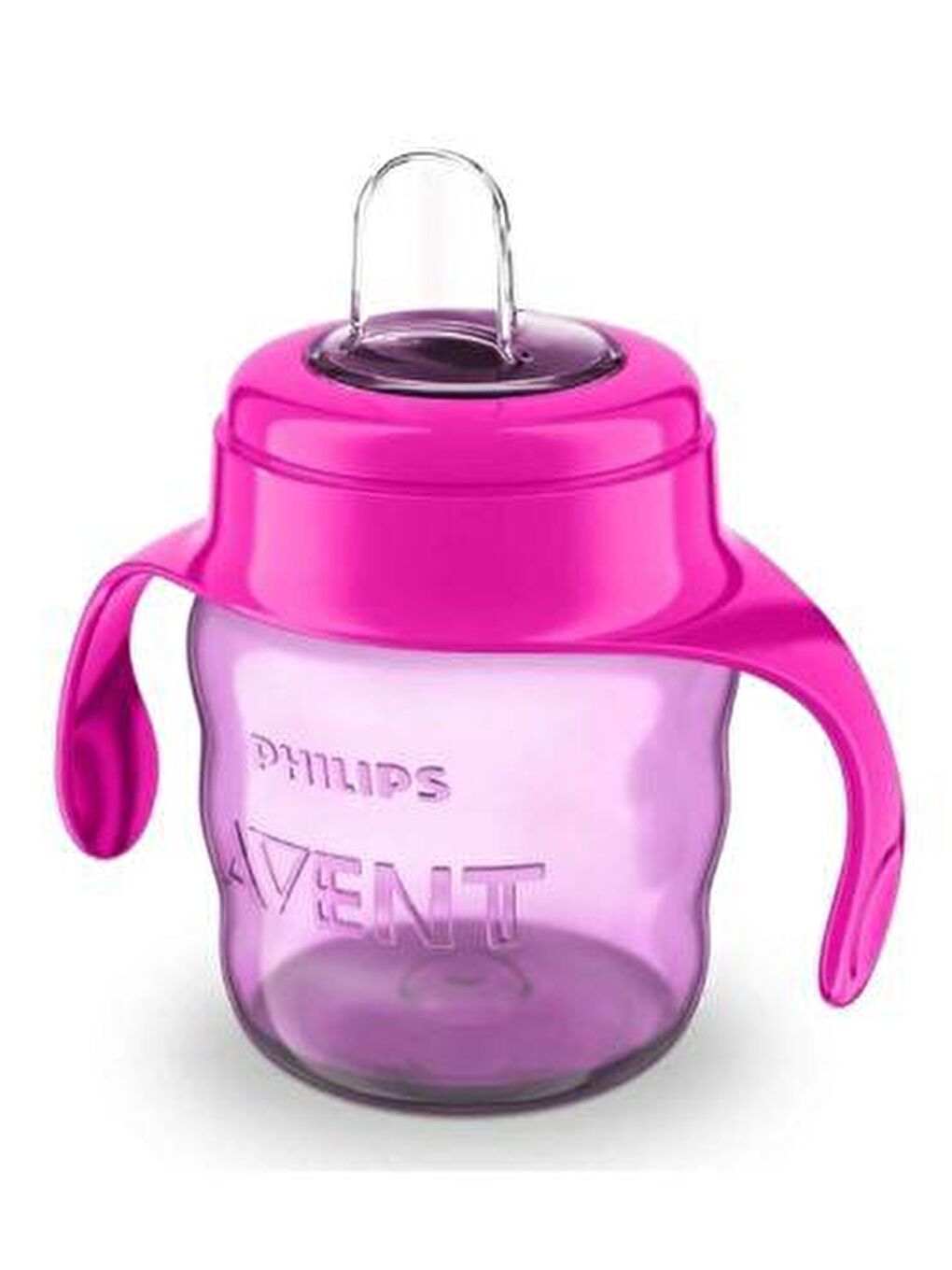 Philips Avent Pembe SCF551/03 Damlatmaz Bardak 200 ml 6 Ay+ (Pembe)