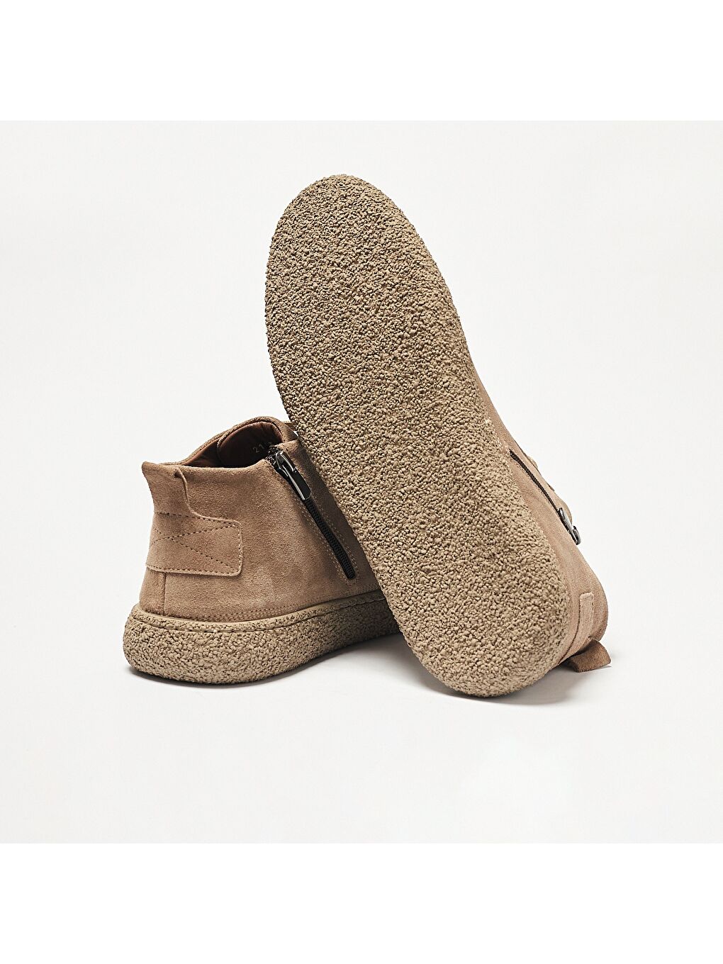 Bej Erkek Bot OG-2183 2166 Suggero Süet-4