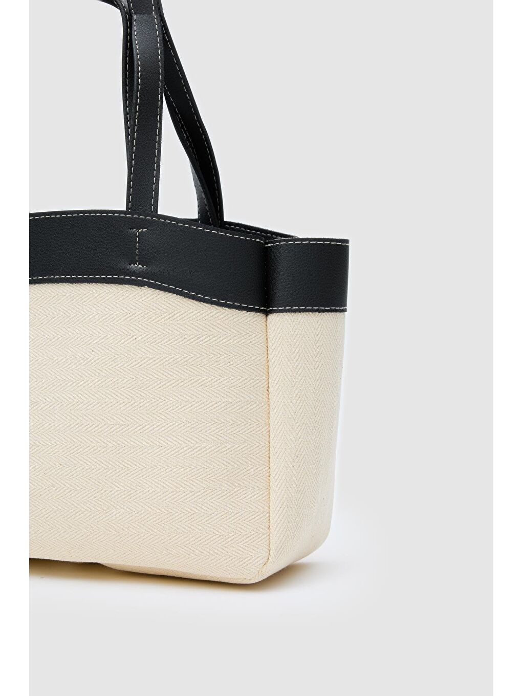 Marlove Kanvas Omuz Çantası Siyah-3