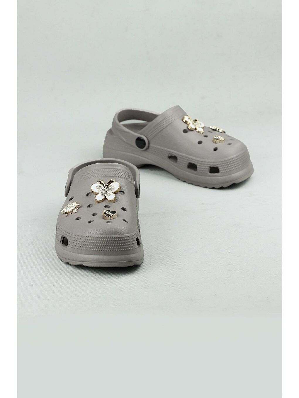 Bej 0325 Yazlık Terlik Sandalet Çocuk-2