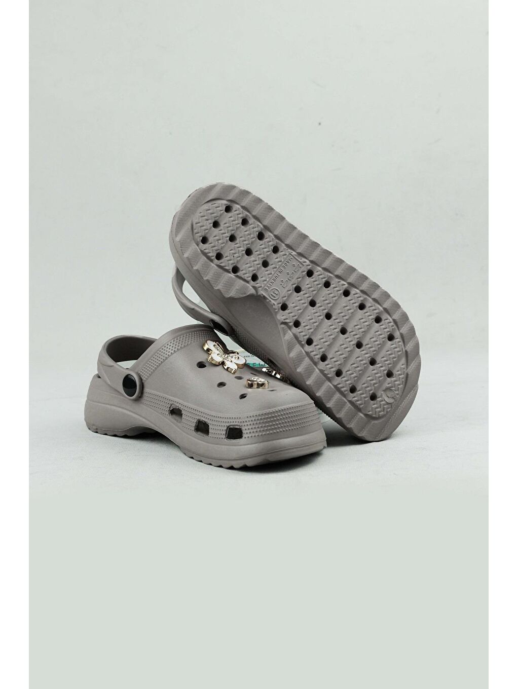 Bej 0325 Yazlık Terlik Sandalet Çocuk-3