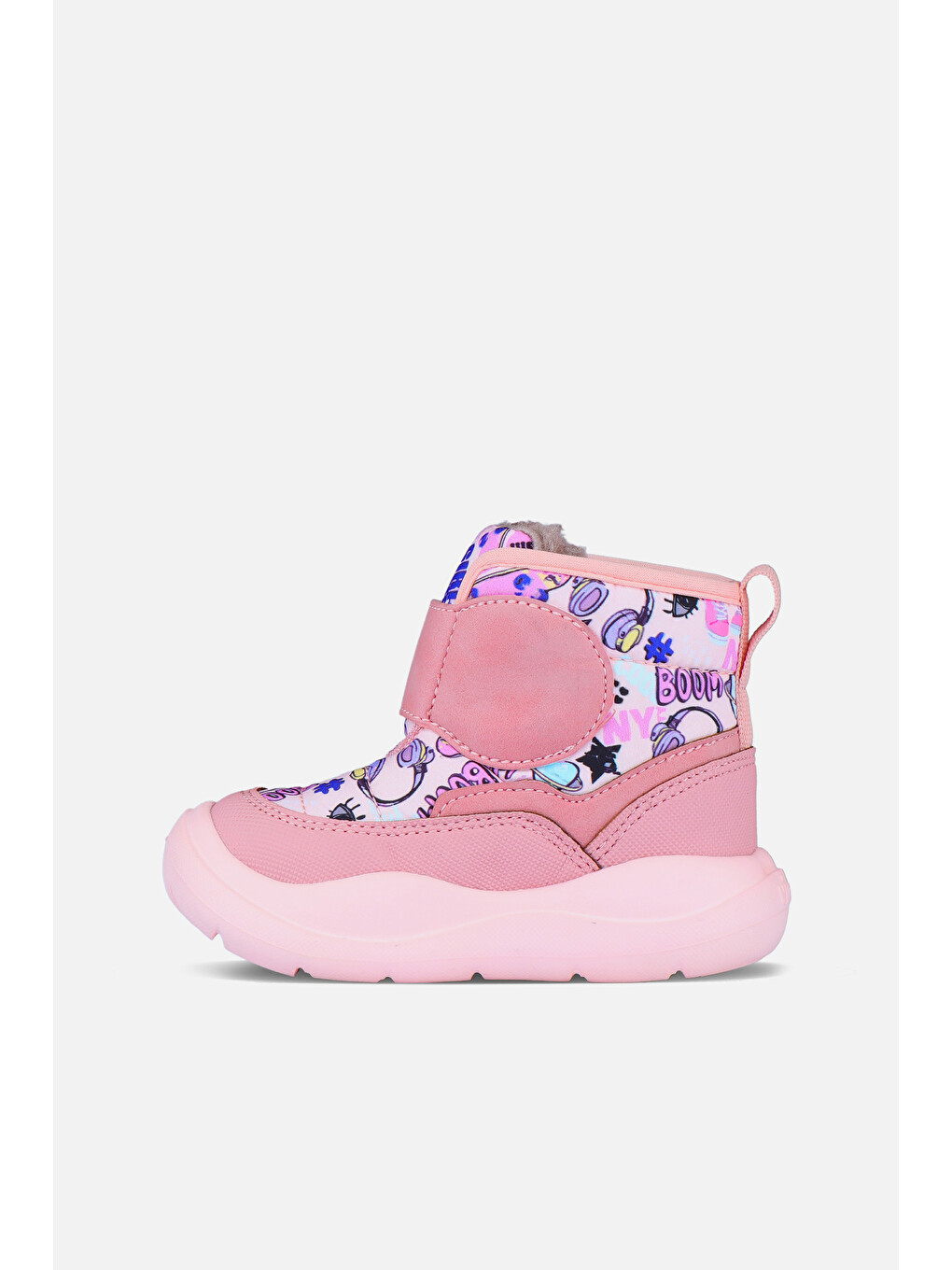 Pembe Santo Hafif Kız Bebek Pudra Bot-1