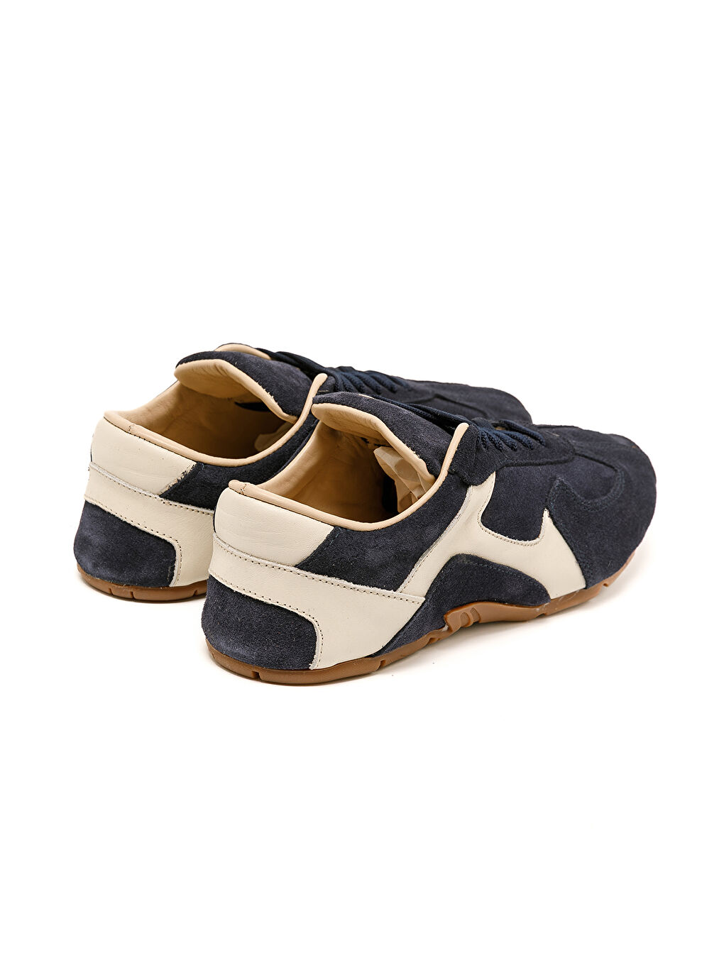 Lacivert Kadın Sneaker ( Günlük) RC-25Y-187-MIU1005 Laci Süet - Bej Cilt-4