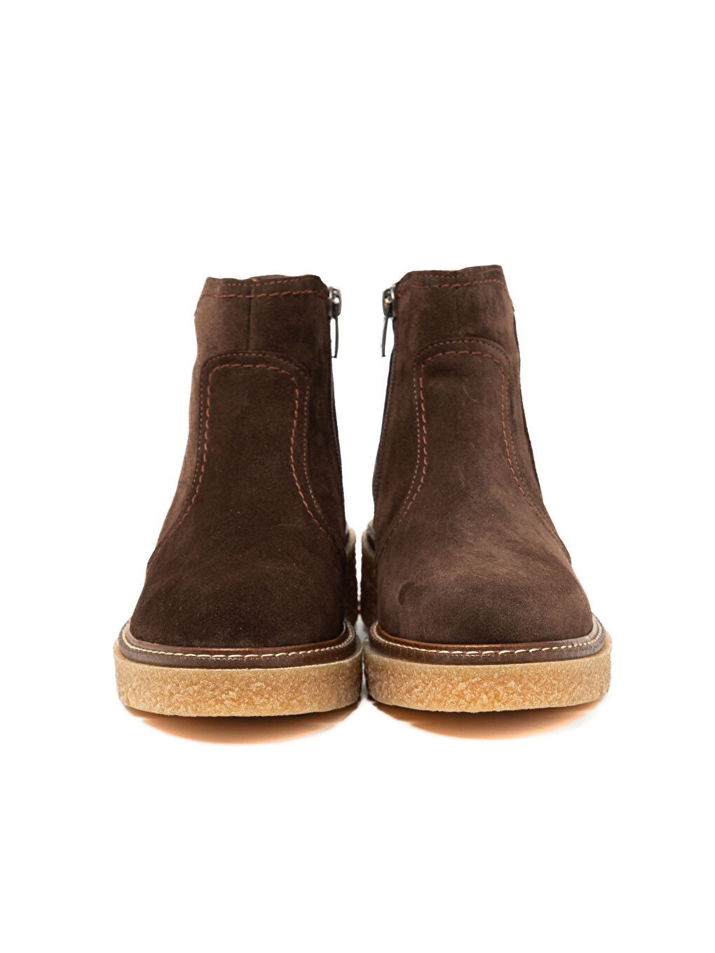 Kahverengi Kadın Çizme 25K12027XS Suede-5