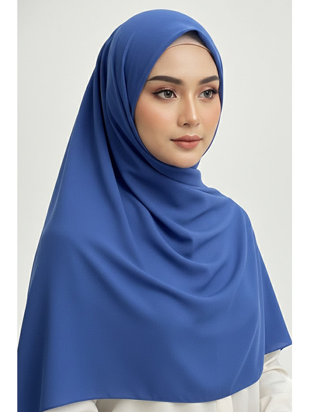 Mavi Şal Saks - 28043-SAKS