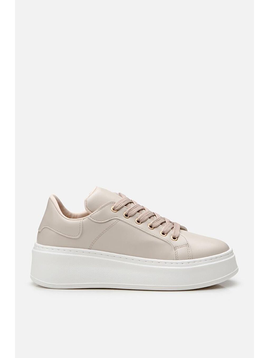 Bej Kadın Günlük Ayakkabı-2