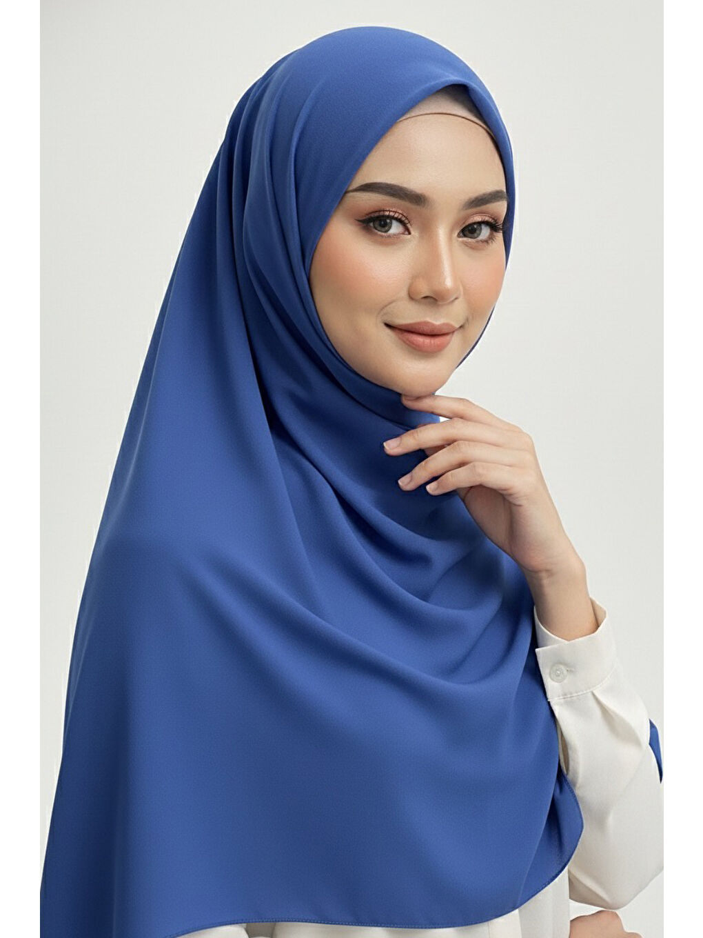 Mavi Şal Saks - 28043-SAKS-1