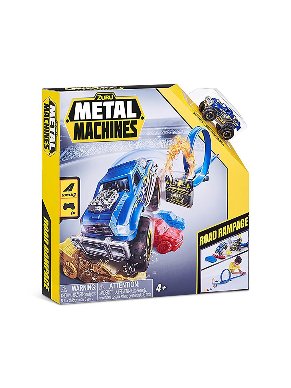 Metal Machines Karışık Kızgın Oyun Yol Seti MEA01000