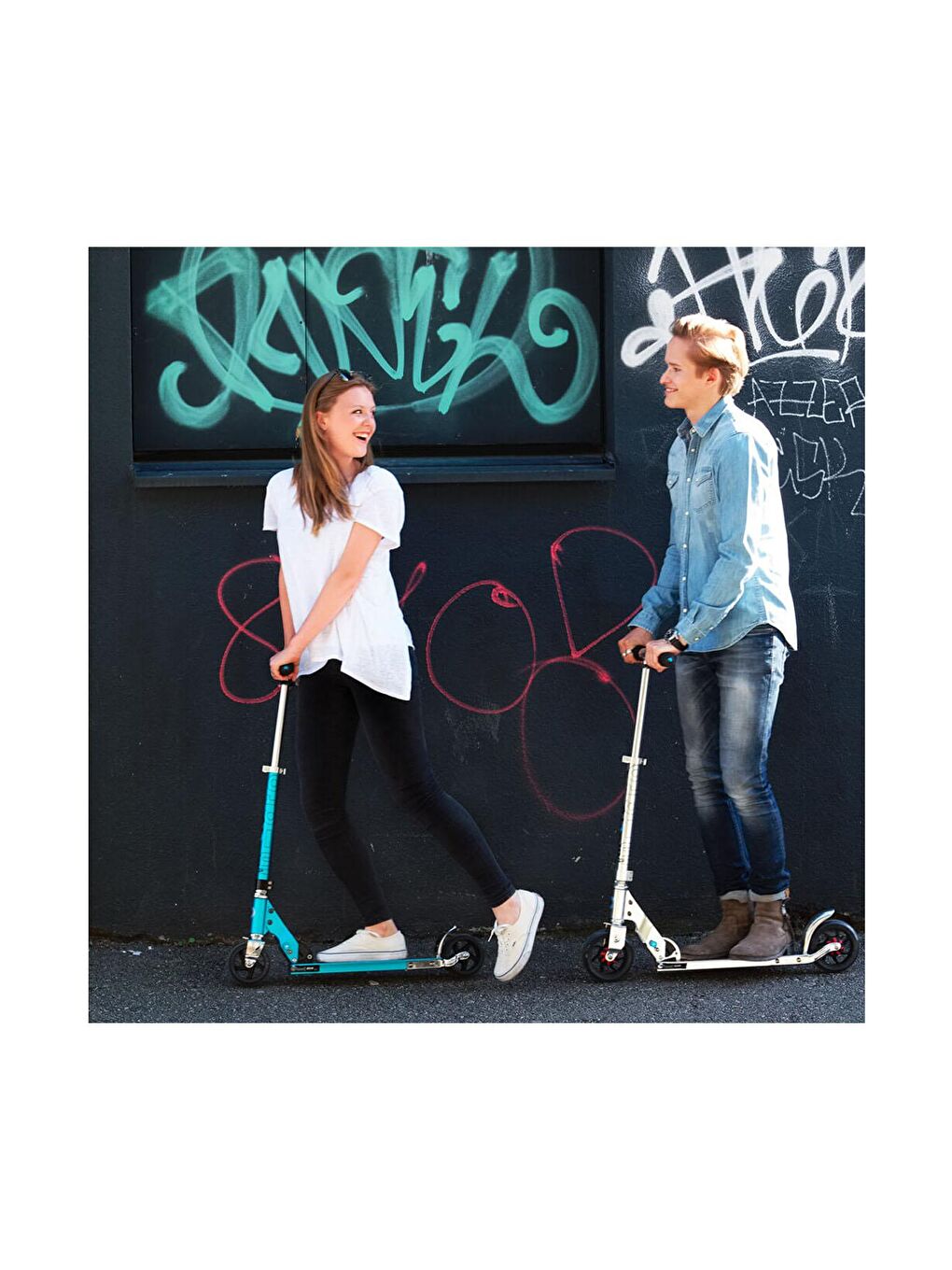 2 Tekerlekli Scooter Rocket Black-2