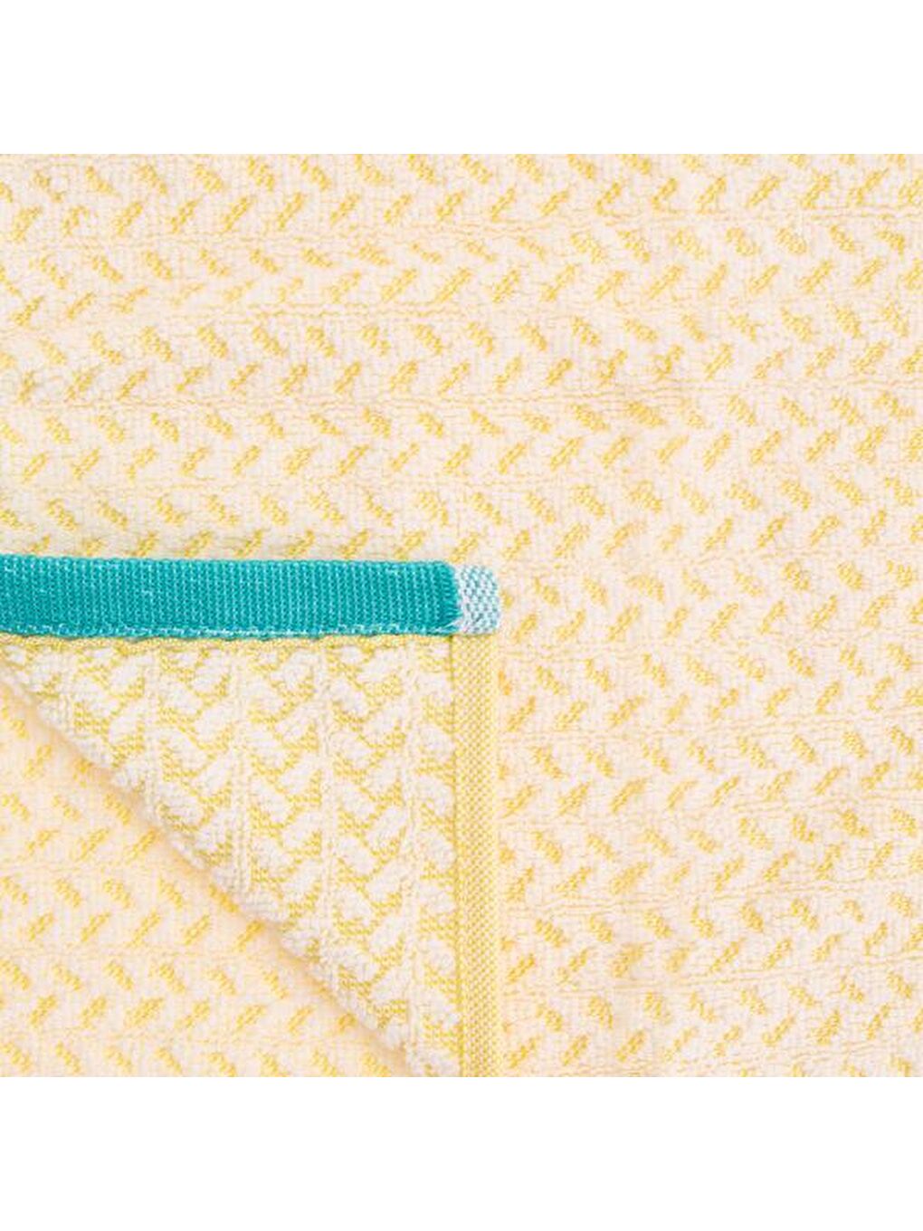 Soft Noble 2'li Havlu Seti - Sarı - 30x30 cm-1