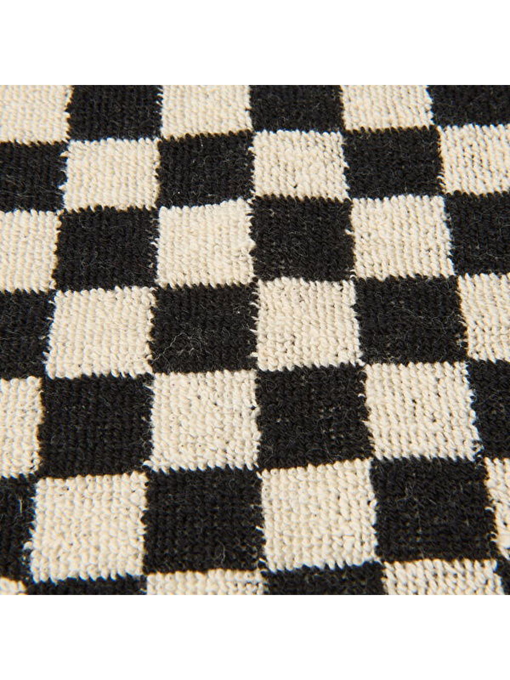 Lila Soft Elena 2'li Havlu Seti - Ekru / Siyah - 30x30 cm-3