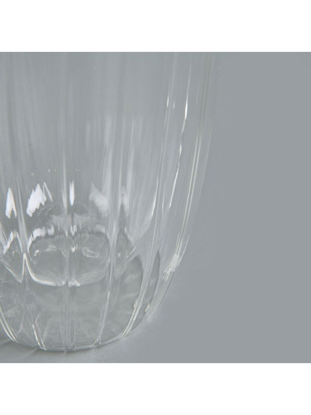 Renksiz Stripe Çift Cidarlı Bardak - Şeffaf - 450 ml-4