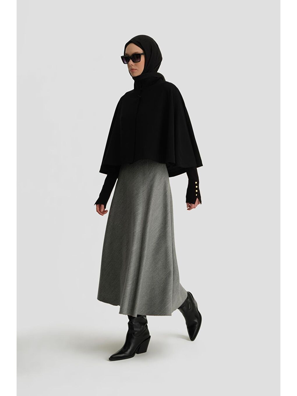 Pelerin 24Kh7701 Siyah-2