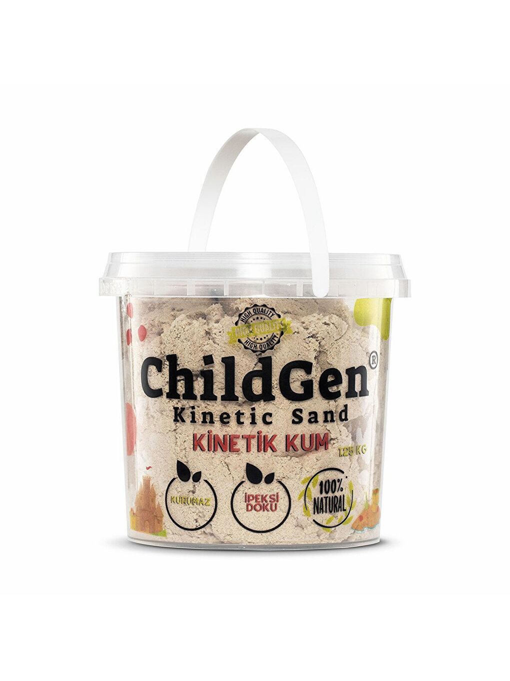 ChildGen Karışık Doğal Kinetik Kum 1.25 kg